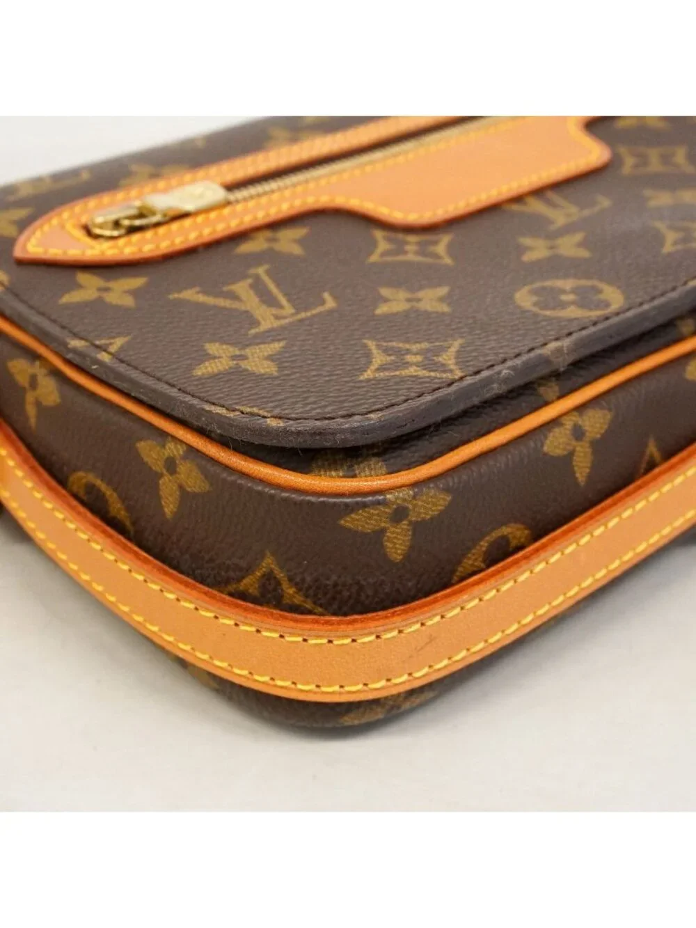 Louis Vuitton Shoulder Bag Monogram Saint Germain 24 Brown